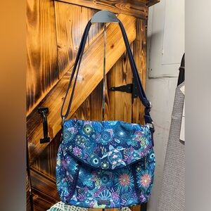 Sakroots Blue Floral Bag.
